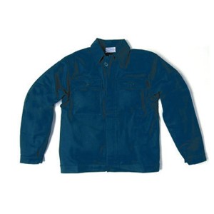 Giubbetto invernale: colore blu, 100% cotone, 380 gr, felpato, tg. 58/60