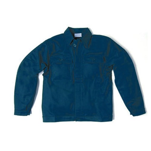 Giubbetto invernale: colore blu, 100% cotone, 380 gr, felpato, tg. 54/56