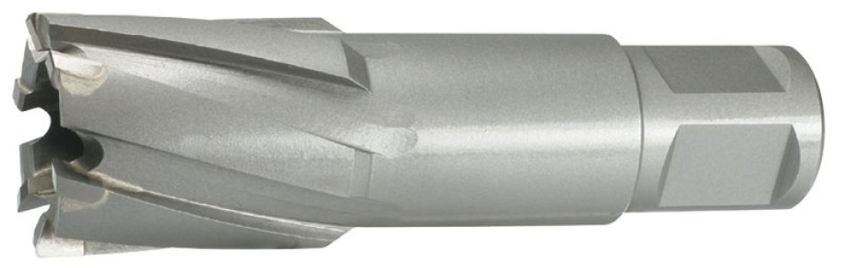Fresa TCT-attacco WELDON-profondità di taglio 50 mm, D. 18 mm