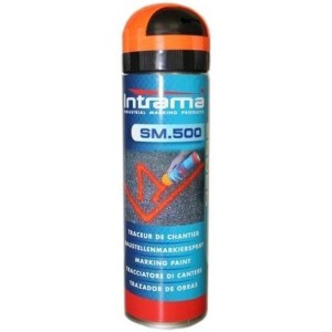 Bomboletta spray, Mod. SM.500, arancione fluo, 500 ml