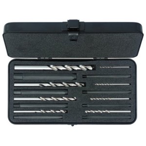 Set estrattori per viti-Mod. Special Tools/405 11-nr. 8 punte tipo a brugola-nr.8 punte Twist drill