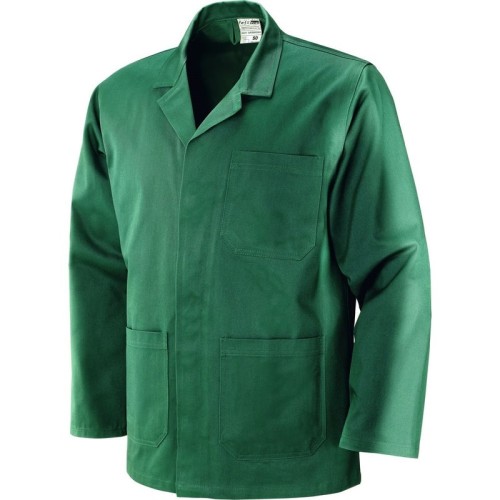 Giacca SUPERMASSAUA: colore verde, 100% cotone sanforizzato, tg. 58