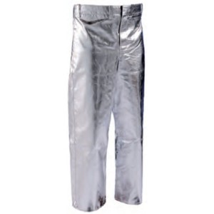 Pantalone-Mod. PREOX-in tessuto aramidico alluminizzato-tg. 48