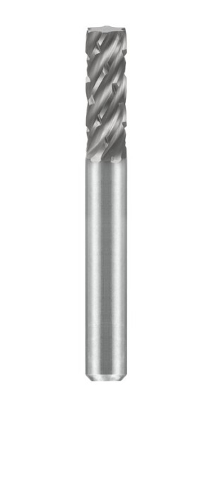 Fresa cilindrica senza testa tagliente, D. 6 mm, gambo 6 mm, tagliente 63, STEEL