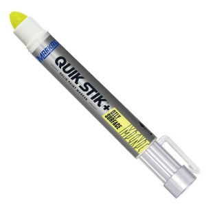 Stick di vernice solida, QUIK STIK+, colore giallo fluo