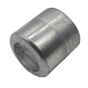Ghiera in alluminio-D.interno 15 mm-D.esterno 20 mm-altezza 22 mm