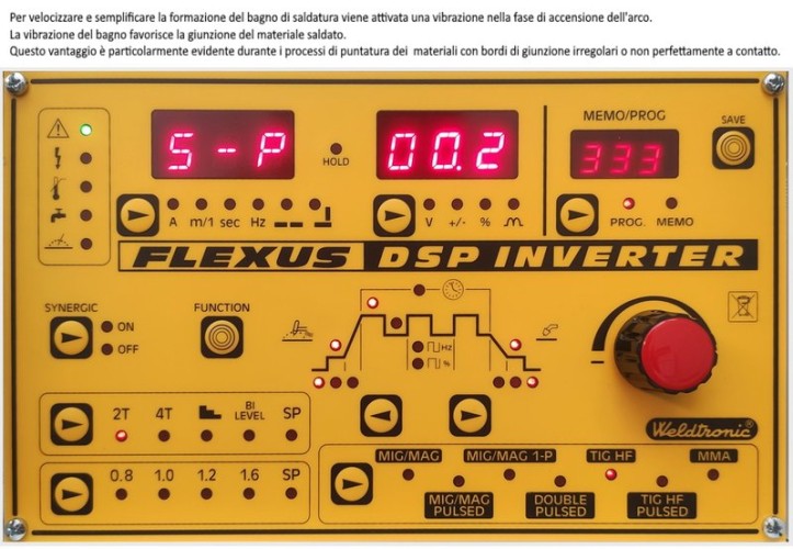 Impianto di saldatura, FLEXUS 9004 DIGIT
