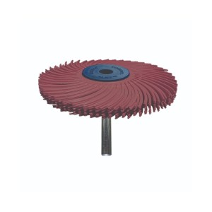 Spazzola radiale con gambo, DE G, D.50 mm, gr. 6 micron
