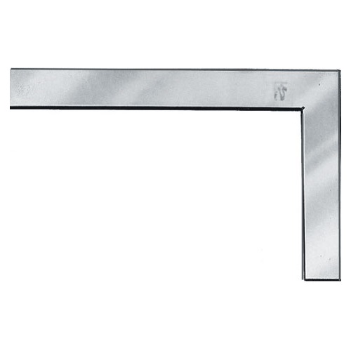 Squadra in acciaio Mod. 4250: in acciao, zincata, dimensioni 600x300 mm, sezione 30x6 mm