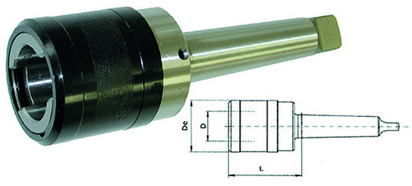 Mandrino portamaschio con frizione Mod. 1465F 1: CM 2 per filettatura da M3 a M12