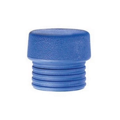 Testa di ricambio per martello Mod. Safety Soft-Face Hammer/831-1: colore blu, tonda da 30 mm, in el