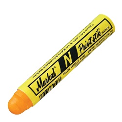 Marcatore a vernice Mod. N PAINTSTIK: colore bianco ,a bastoncino, D. 17 mm, lunghezza 115 mm, non a