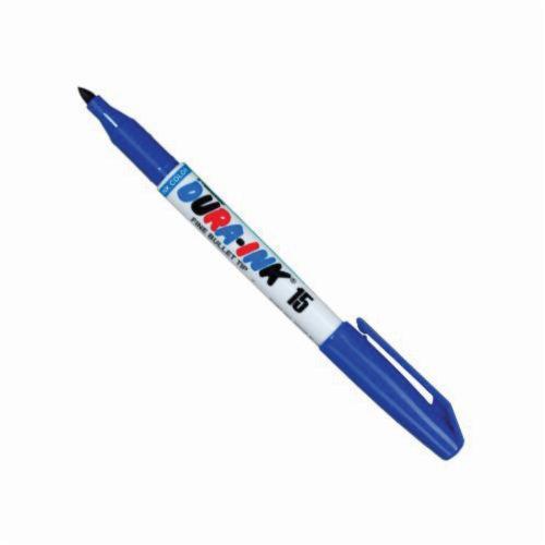 Marcatore a vernice Mod. DURA-INK 15: colore blu, indelebile, essica rapidamente, punta 2 mm