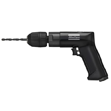 Trapano a pistola Mod. D2112Q: mandrino cambio rapido, potenza 350 W, velocità a vuoto 5.400 r/min, 