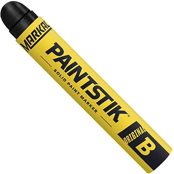 Marcatore a vernice B PAINTSTIK: colore nero, a bastoncino, D. 17 mm, lunghezza 115 mm, resistente a