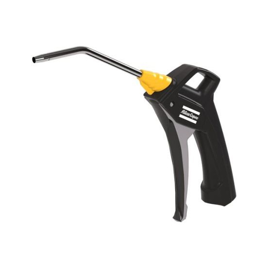 Pistola di soffiaggio Mod. BG 2603-HF: con canna lunga, portata 7,5 l/s, peso 0,13 Kg, rumorosità 97