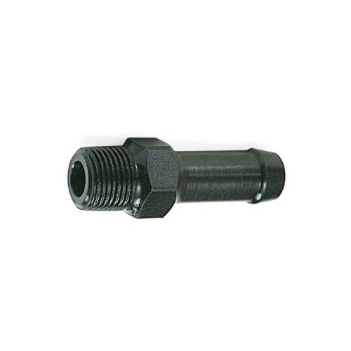 Raccordo: maschio filettato 1/8 BSP - portagomma 6,3 mm