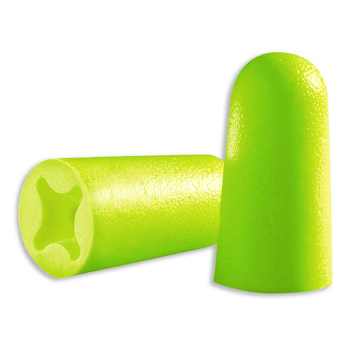 Inserto auricolare X-FIT 2112-001: senza cordino, colore lime, SNR37 (conf. 200 paia)