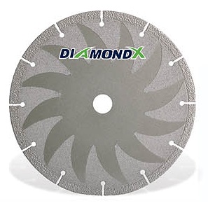 Disco diamantato: D. 230x3,4x22,23 mm, linea CUTTING e GRINDING