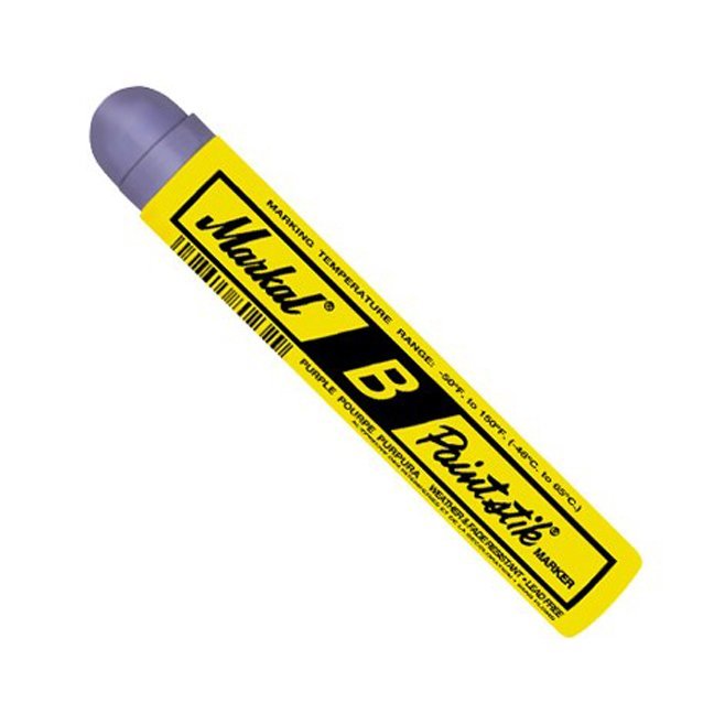 Marcatore a vernice B PAINTSTIK: colore viola, a bastoncino, D. 17 mm, lunghezza 115 mm, resistente 