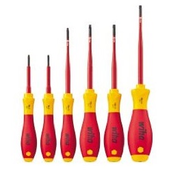 Set cacciaviti Mod. SoftFinish electric SlimFix/3251 K6: nr. 6 tipo TORX (lama T6x60 mm, T9x60 mm, T