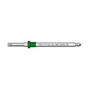 Lama intercambiabile per cacciavite elettrico dinamometrico Mod. TORQUEFIX/28369: TORX, esagono T6, 