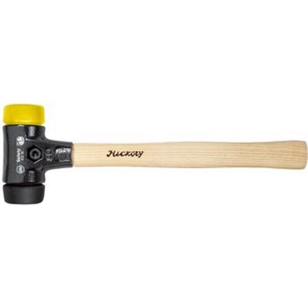 Martello Mod. Safety Soft-Face Hammer/832-35: manico in legno, nr.1 testa tonda medium hard in poliu