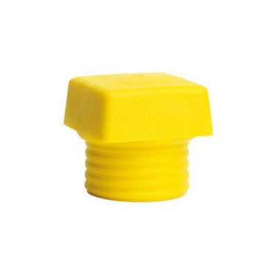 Testa di ricambio per martello Mod. Safety Soft-Face Hammer/833-5: colore giallo, quadra da 40 mm, i