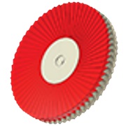 Disco lamellare ventilato a V Mod. RV V: 350x25 mm, tela 642XFN, Gr. 400