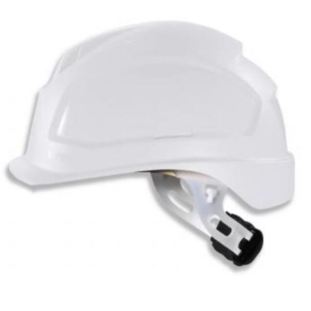 Elmetto Mod. E-S-WR: colore bianco, tg. unica (51-61 cm)