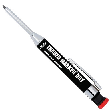 Marcatore TRADES-MARKER DRY: grafite, mine D. 2,8 mm, per tutte le superfici