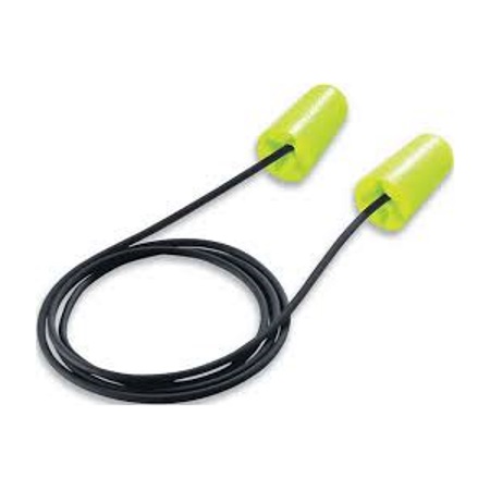 Inserto auricolare Mod. X-FIT 2112-010: con cordino, colore lime, SNR37 dB(A) (conf. 100 paia)