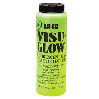 Rilevatore di fughe Mod. VISU-GLOW: viscoso, temperatura da -9° a +93°C, 225 ml