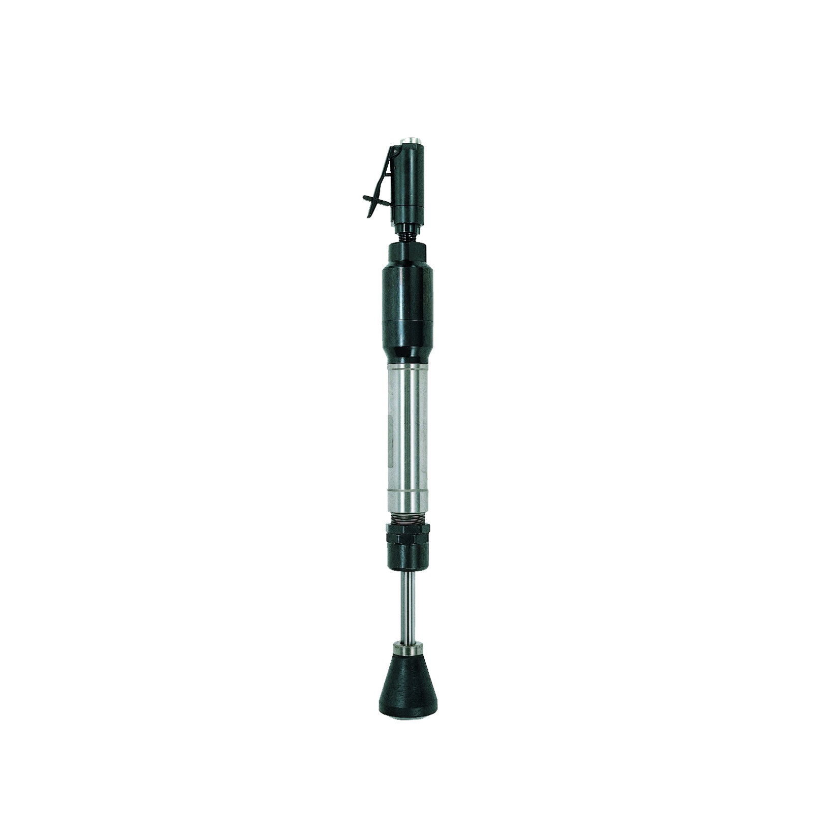 Pestello Mod. CP0200B22-2F: velocità 1.020 colpi/min, corsa 64 mm, lunghezza 350 mm, peso 3 kg, D.ca