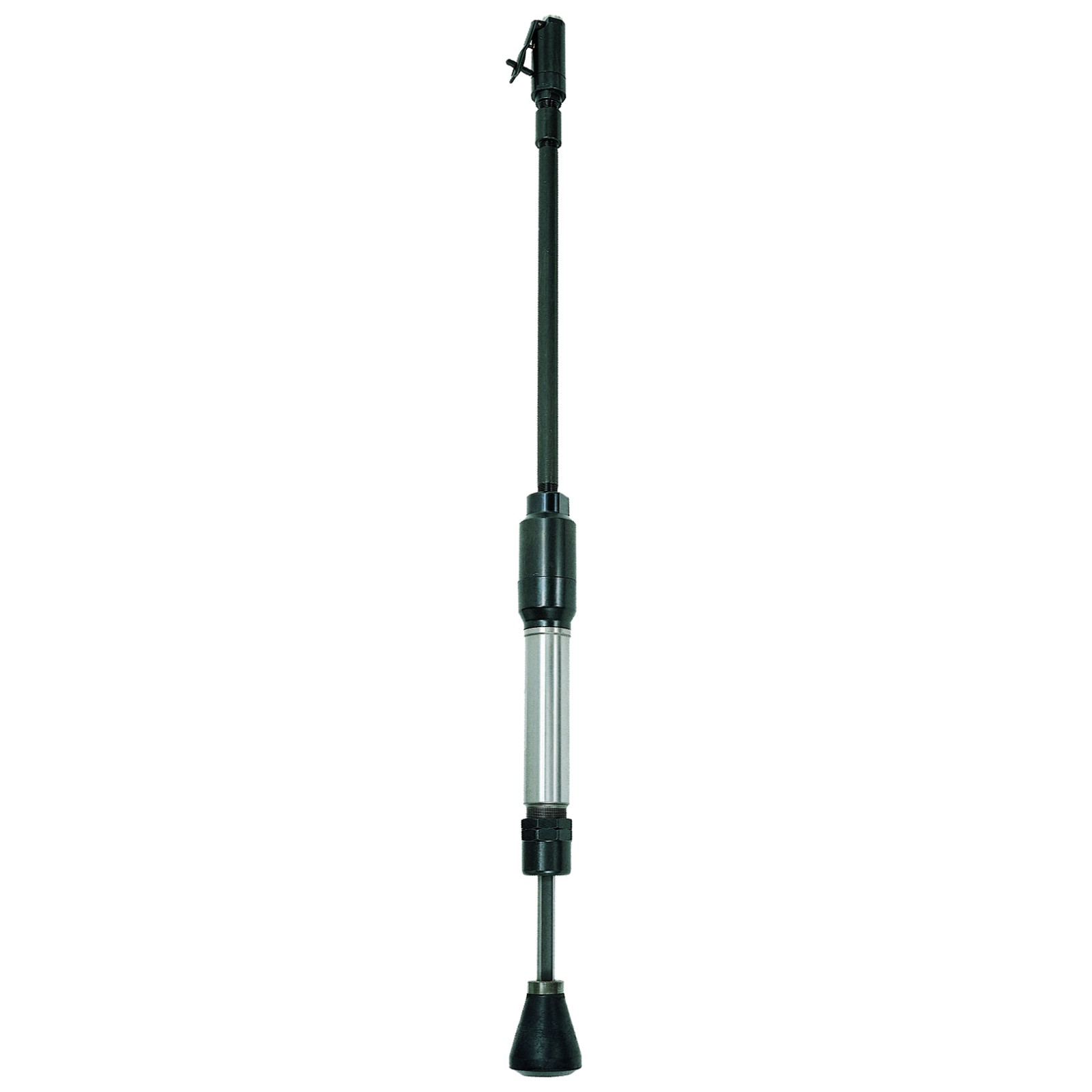 Pestello Mod. CP0200B22L-2F: velocità 1.020 colpi/min, corsa 64 mm, lunghezza 633 mm, peso 3,3 kg, D