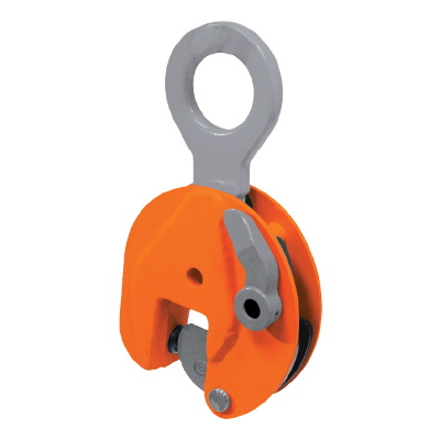 Pinza per sollevamento VCW: portata 750 kg, con arresto di sicurezza, luce di presa 0-13 mm, peso 1,