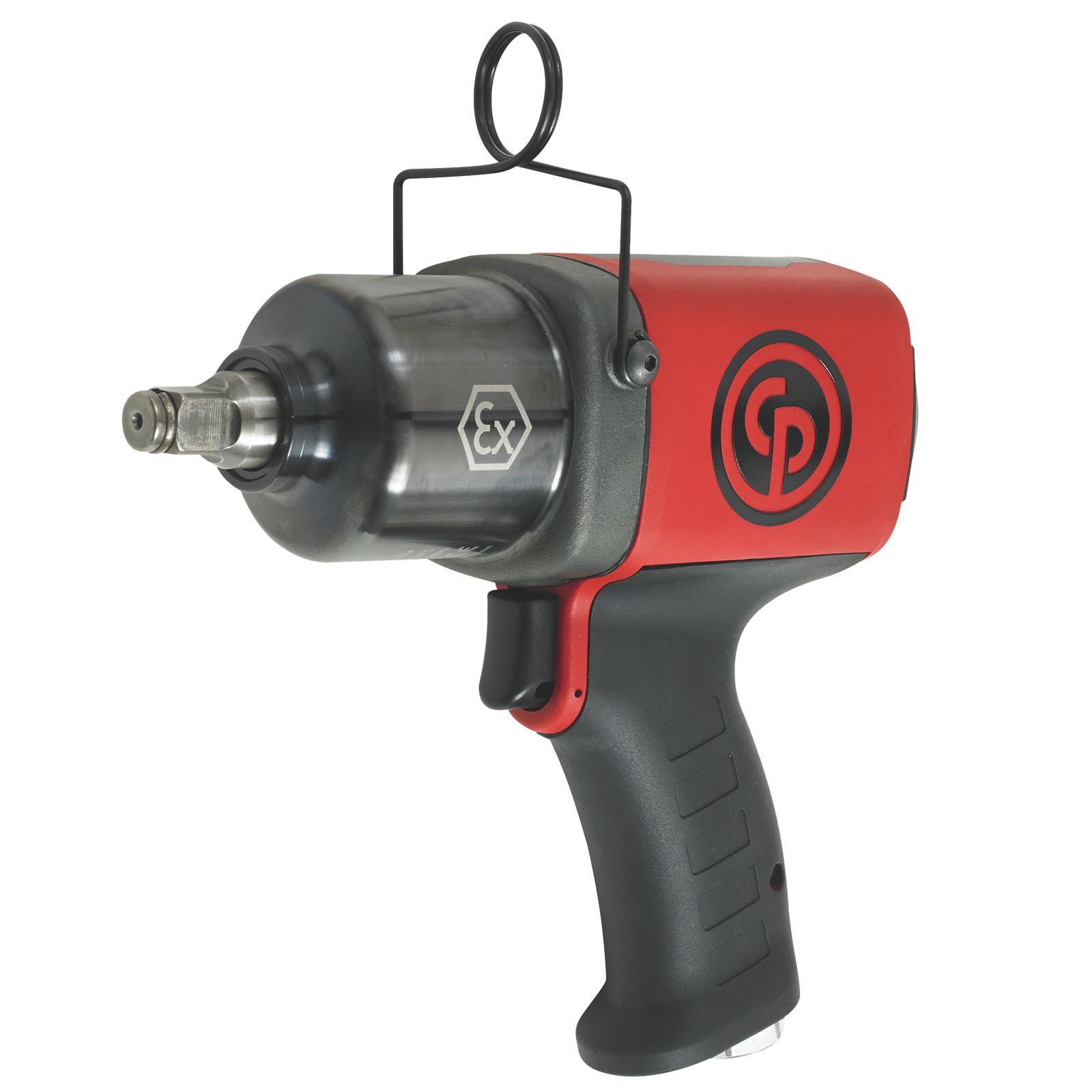 Avvitatore ad impulsi CP6748EX-P11R ATEX: attacco quadro 1/2", coppia max 1.085 Nm, velocità 1.200 c