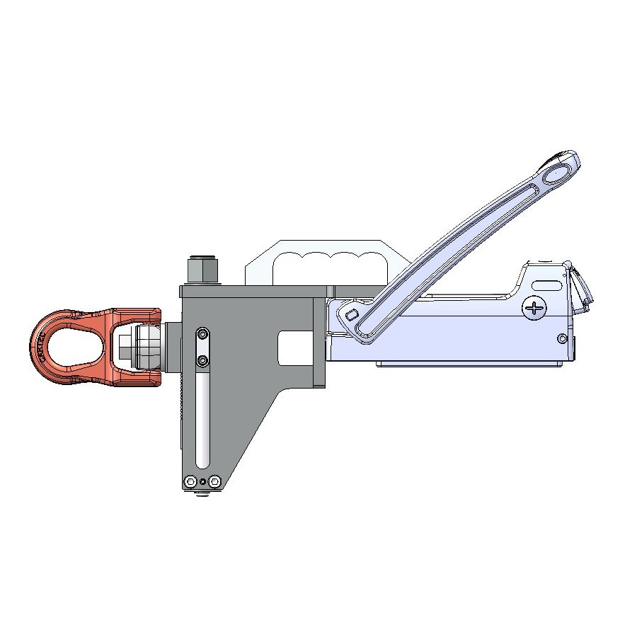 Sollevatore magnetico AML 500 V ADV E: con sistema di regolazione baricentro a testa esagonale