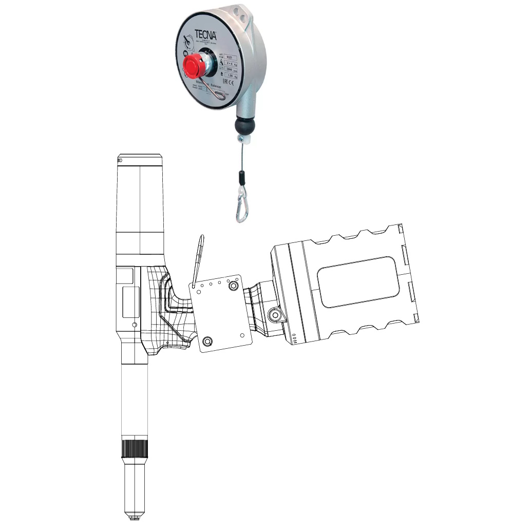 Kit rivettatrice PROSET XT3_NESTD_MB482G_V0W composto da: nr.1  PROSET XT3 , nr.1 NESTD estensione, 