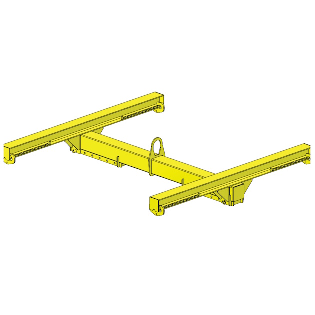 Bilancino PHM 1t - L2 - W1: portata 1.000 kg, ad H, regolabile, peso 92 kg